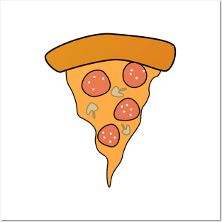 pizza-slice Posters and Art